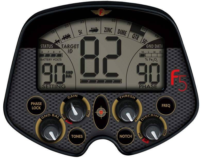 Fisher F5 with 29 x 18cm double-D searchcoil