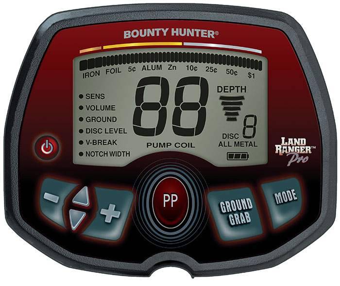 Bounty Hunter Land Ranger Pro electronics box