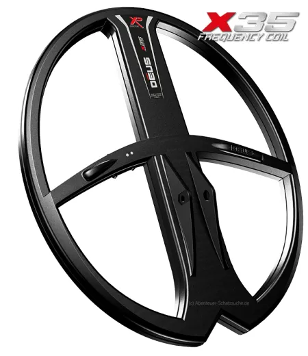 XP Deus double-D depth search coil X35 28 x 34cm