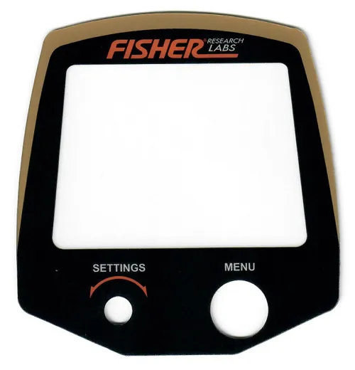 Fisher F75 display foil cover
