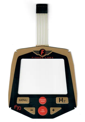 Fisher Bedienpanel (Touch-Pad) für F70