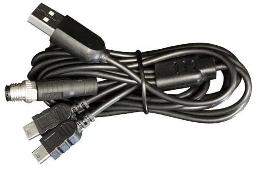 XP Deus II 3-way charging cable