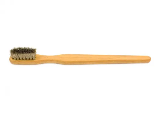 Stielbürste klein, Neusilberdraht, 0,10/12 mm Stielbürste klein, Neusilberdraht, 0,10/12 mm