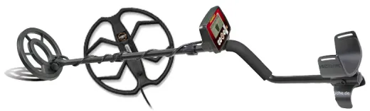 Fisher F11 + 34cm Doppel-D Tiefensuchspule Karma