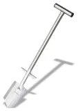 AAA Premium Spaten Edelstahl 75cm