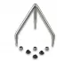 XP defragmenter attachment for gold wash pan Batea 50cm