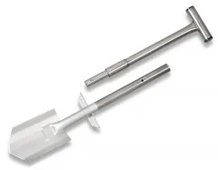 AAA Premium Spaten Edelstahl XL 2.-tlg 75cm