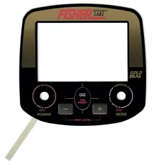 Fisher Bedienpanel (Touch-Pad) für Gold Bug