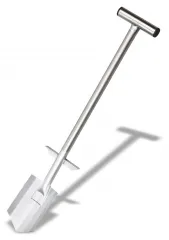 AAA Premium Spaten Edelstahl 75cm