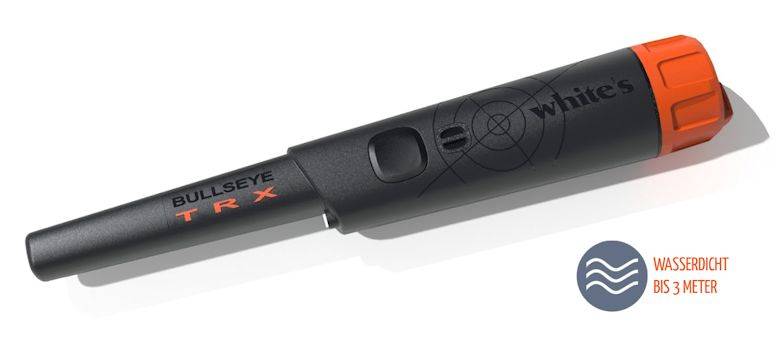 Whites Bullseye TRX + belt holster