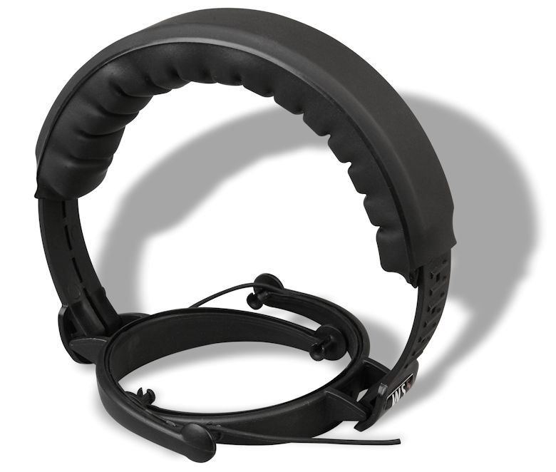 XP Deus replacement headband for WS5 wireless headphones (incl. right ear cup, not shown)
